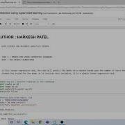 Prediction Using Supervised Learning
