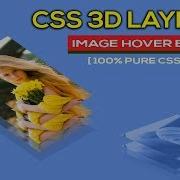 CSS 3D Layered Image Hover Effect HTML And CSS Tutorial 3D Layered Design CSS Pure CSS Tutorial