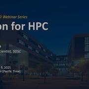 Python For HPC
