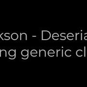 Java Jackson Deserialize Using Generic Class 5solution