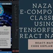 Nazar App Electronic Component Classification Using Tensorflow And React Native