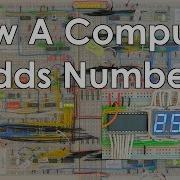 Breadboard CPU Addition Example 8 Bit CPU