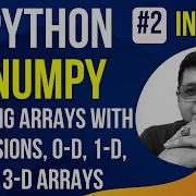 NumPy Creating Arrays With Dimensions Complete Python NumPy Tutorial In Hindi With Notes 2