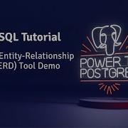 PgAdmin Entity Relationship Diagram ERD Tool Demo PostgreSQL Tutorial
