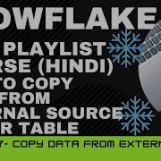 7 HOW TO COPY DATA FROM EXTERNAL SOURCE TO OUR TABLE IN SNOWFLAKES