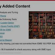 What S New In IDMS Tech Docs