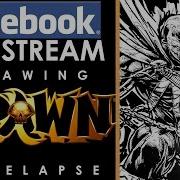 DRAWING SPAWN TIMELAPSE VERSION FACEBOOK LIVESTREAM