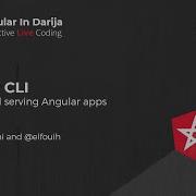Angular CLI Angular In Darija