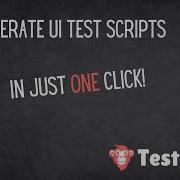 Generate UI Test Scripts In One Click From Manual Test Sessions