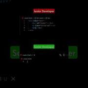 Junior Vs Senior Frontend Developer Programming JavaScript Html Css Coding Shorts Coding