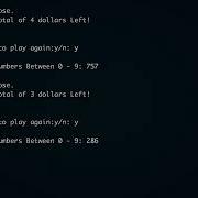 Python Lotto Game