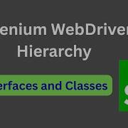 Иерархия Selenium WebDriver в Java Интерфейсы и классы