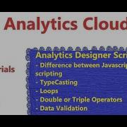 32 Scripting In Analytics Cloud SAC