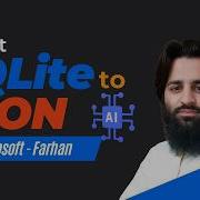 Convert SQLite Database To JSON Using AI Or Python Script Easy Fast
