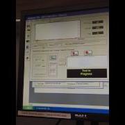 Danny Performing Wipe Test For DOT White I Package