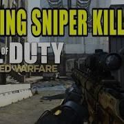 Amazing Advanced Warfare Sniper Killfeed