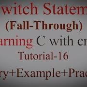 Learning C With Cmd Fall Through In Switch Statement