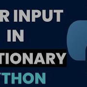USER INPUT IN DICTIONARY PYTHON Codewithharsh 38 Hindi