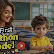 Learn Python For Kids First Program Hello Python Fun Animation