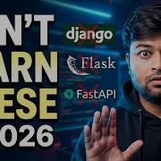 FastAPI Vs Django Vs Flask Which Python Framework Should You Learn In 2026