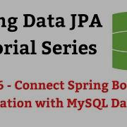 Spring Data JPA Tutorial 6 Connect Spring Boot Application With MySQL Database