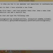How To Use Jmenubar And Jmenuitems In Neatbeans Java