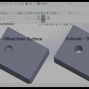 Extrude Offset From Surface