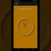Analog Clock Using HTML CSS And JS