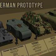 40 Crazy German Prototype Tanks Size Comparison 3D