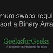 Minimum Swaps Required To Sort Binary Array GeeksforGeeks