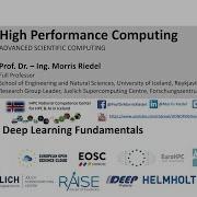 2022 High Performance Computing Practical Lecture 10 1 Deep Learning Fundamentals Part1