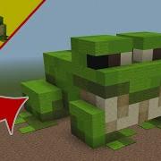 Зелёная лягушка Minecraft Статуя лягушки Руководство по сборке моба Minecraft Сборка Minecraft