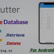 Flutter SQLite Insert Data 1 Sqlite Insert Flutter SQLite Database CRUD