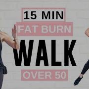 15 Minute FAT BURNING Indoor Walking Workout Full Body