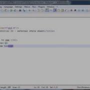 HTML5 And CSS3 Beginners Tutorial 12 External Style Sheet