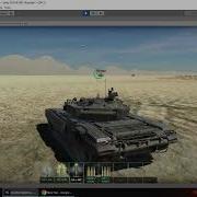 Unity Project T 72B Tank Test
