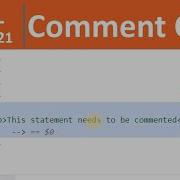 Урок по HTML 21 Как комментировать код в HTML