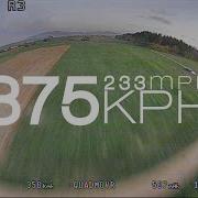 High Speed FPV Drone 375kmh 233mph