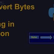 Convert Bytes To A String In Python Python Examples Python Coding Tutorial Python Interview