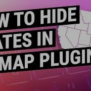 How To Hide States In US Map Plugin For WordPress Tutorial