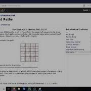 PYTHON Grid Path Algorithm CSES Introductory Problems 16