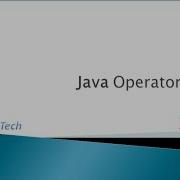 Java Operators Part 08 Java Tutorial For Beginners