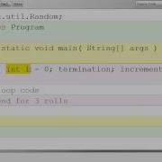 Java For Loops Using BlueJ With American Accent