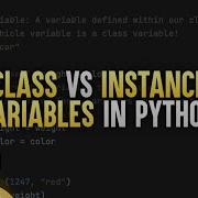 Class Vs Instance Variables In Python