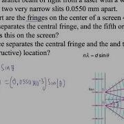 HTPIB12F1 Double Slit Example 1