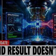 A Quantum Computer Was Run Twice With The Same Input The Second Result Should Not Exist