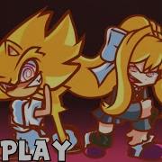 FNF SONIC And MONIKA Sings Phantasm Chaos Nightmare Dual Mix BOTPLAY Friday Night Funkin