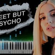 Ava Max Sweet But Psycho Piano Tutorial