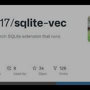 GitHub Asg017 Sqlite Vec A Vector Search SQLite Extension That Runs Anywhere