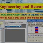 How To Extract Data From Graph Digitize Plot Using Origin Pro Software Get X Axis Y Axis Values